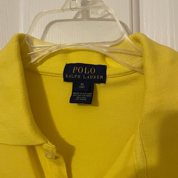 Polo Ralph Lauren Yellow Polo Shirt - Picture 2 of 4